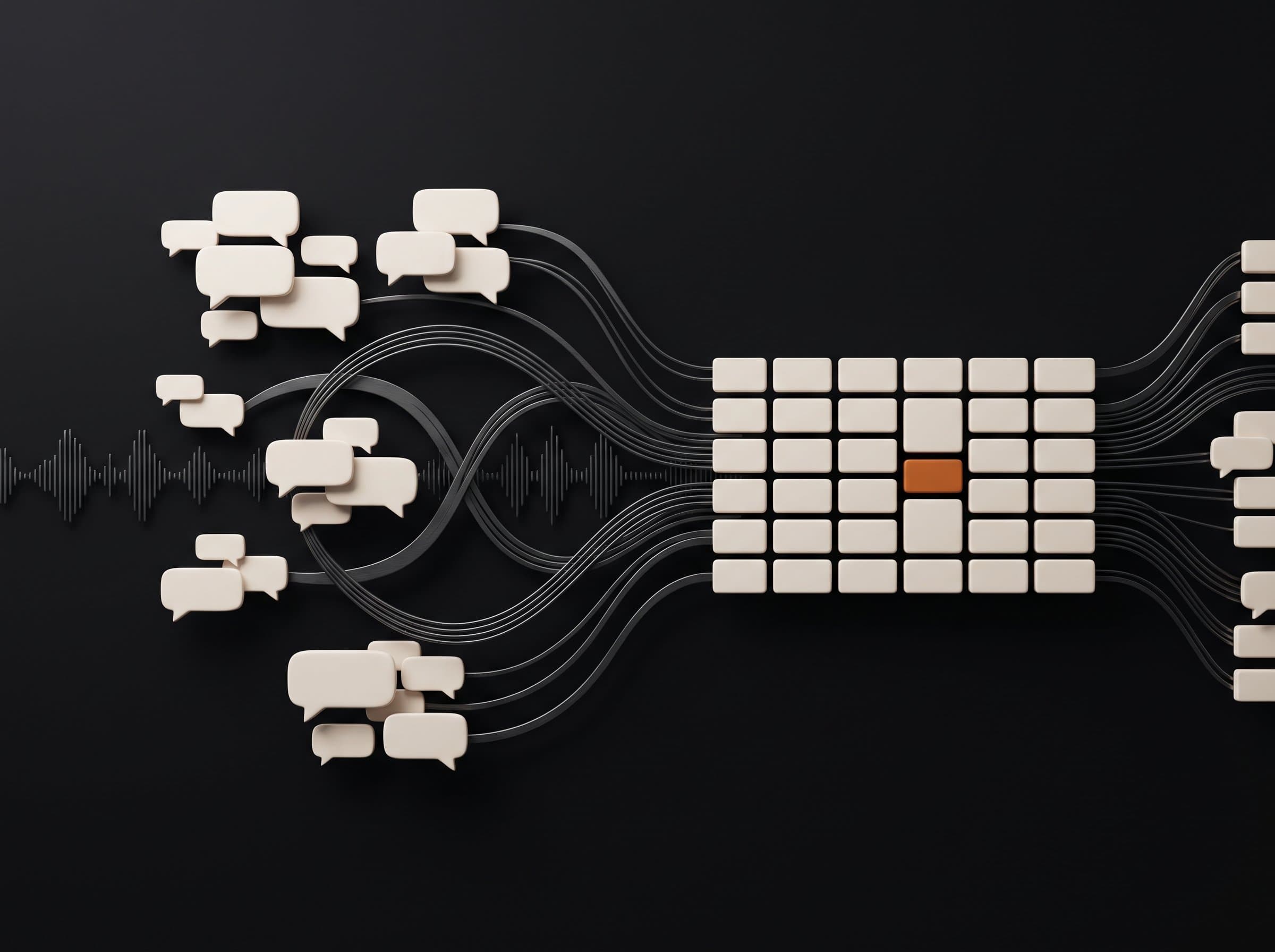 Enterprise voice agents connecting dialers, CRM, and the lake